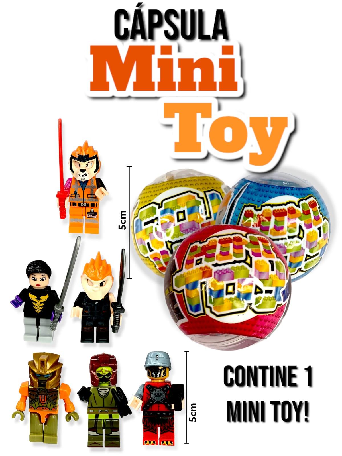 Capsula 50mm Mini Toy Lego 5cm